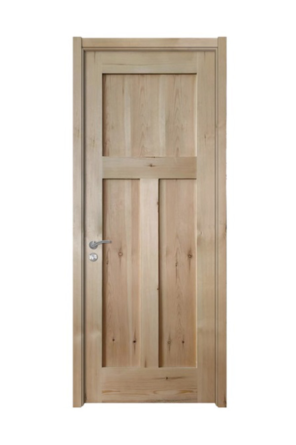 Porte intérieure moderne en placage de bois massif GV-03