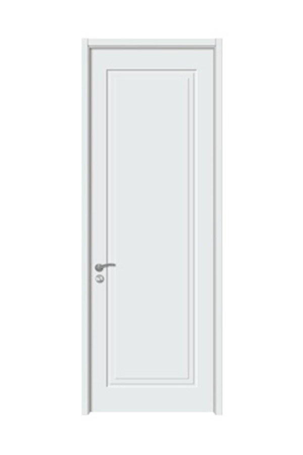 GY-P046 Porte de pièce interne laminée en plastique PVC MDF