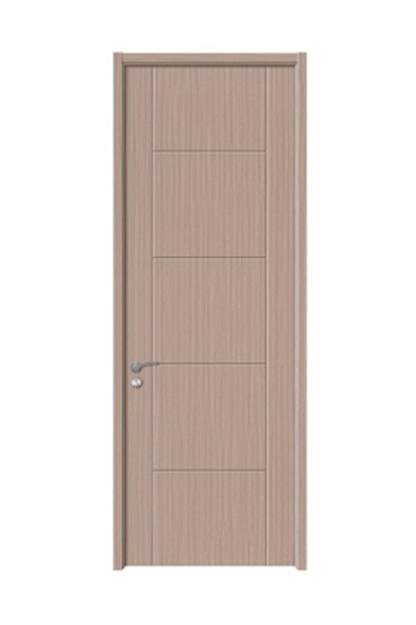 GY-1003 Porte en bois moderne MDF mélamine porte en PVC