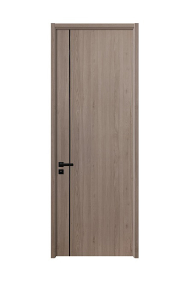 Porte intérieure de chambre à coucher en bois avec finition HPL étanche GL-03